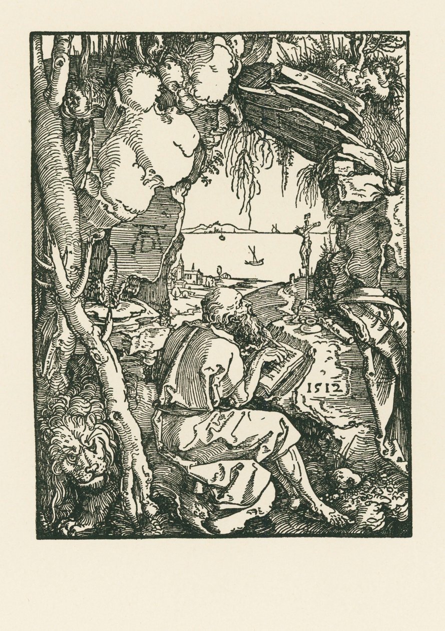 San Girolamo nella caverna da Albrecht Dürer or Duerer