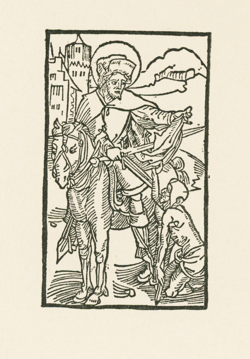 San Martino di Tours da Albrecht Dürer or Duerer
