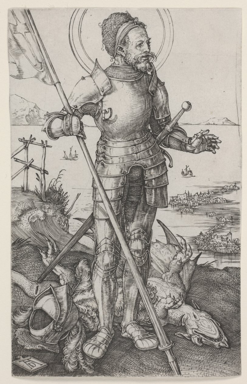 San Giorgio a piedi da Albrecht Dürer