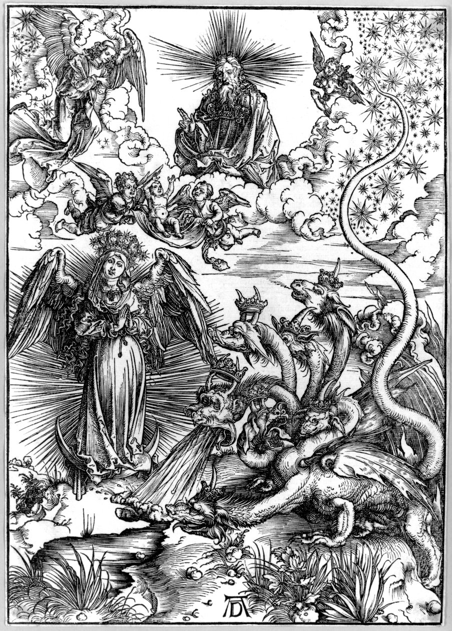 La donna apocalittica o La donna vestita di sole e il drago a sette teste, dall