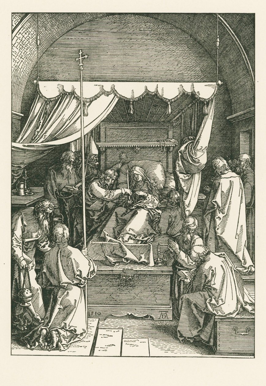 La morte della Vergine da Albrecht Dürer or Duerer