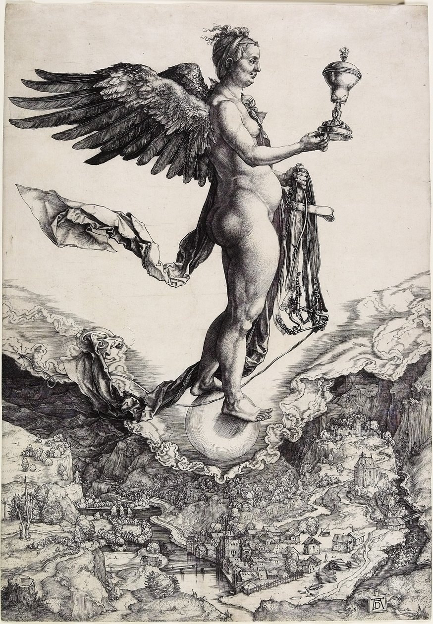 La grande fortuna, c. 1501-1502 da Albrecht Dürer