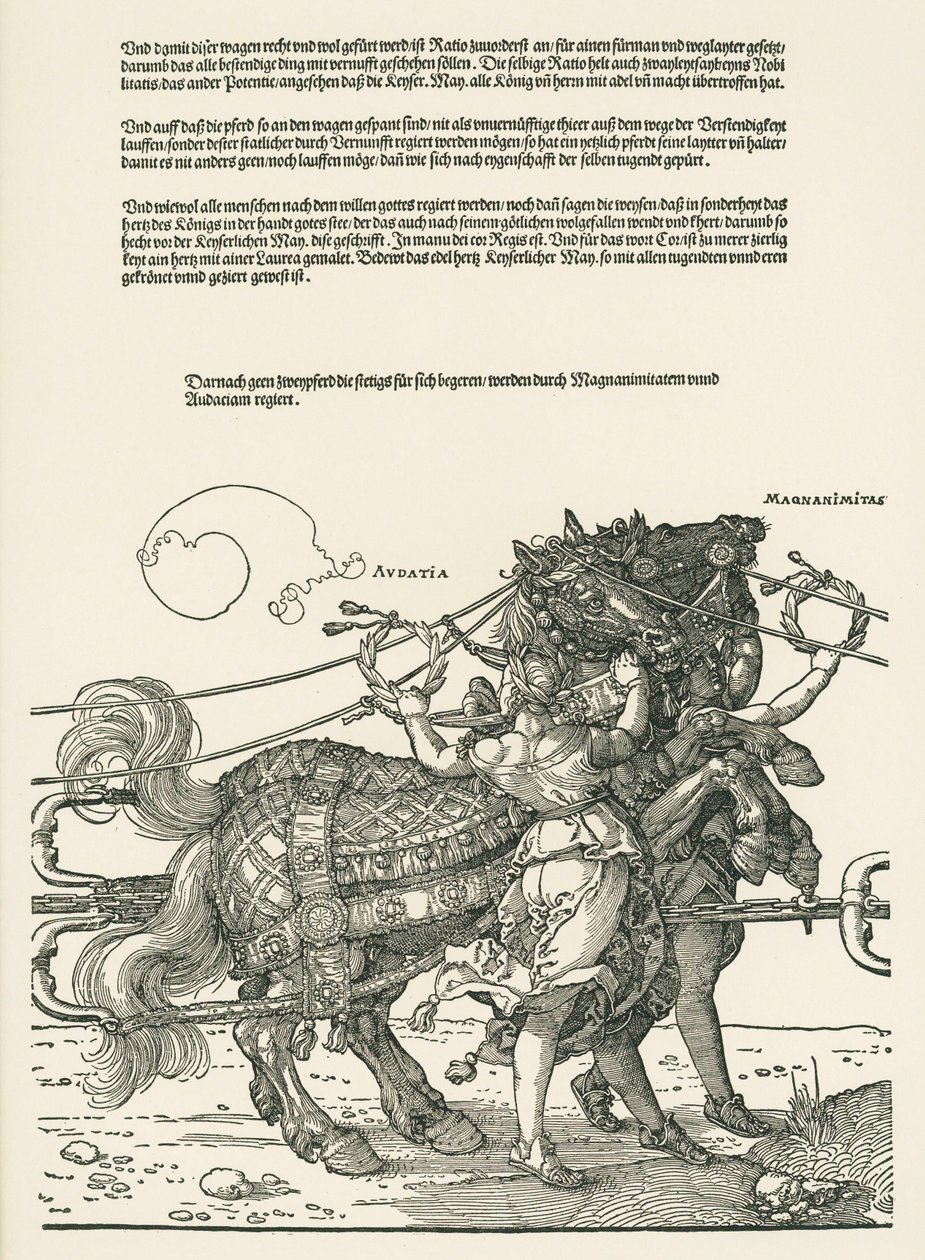 La grande macchina trionfale da Albrecht Dürer or Duerer