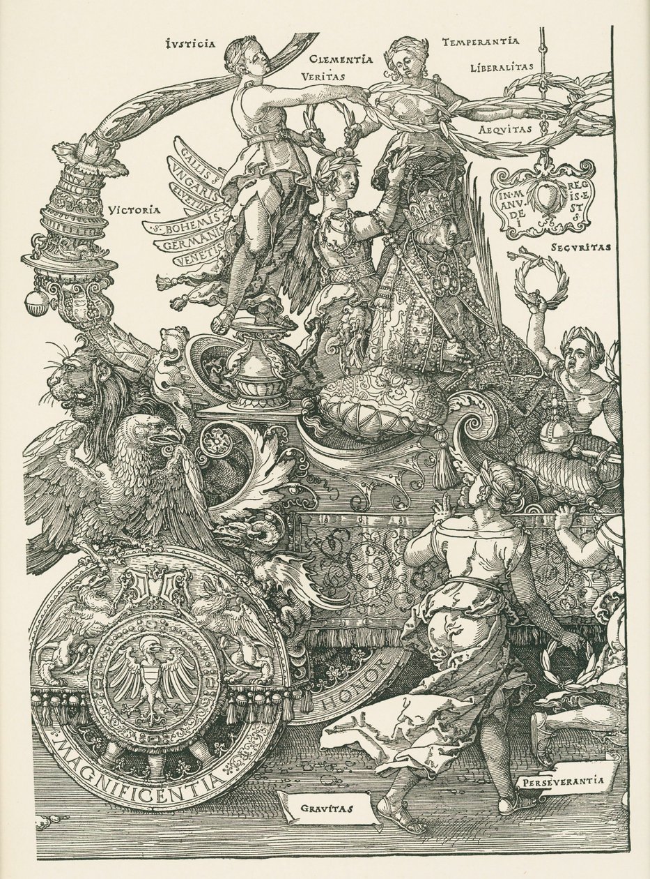 La grande macchina trionfale da Albrecht Dürer or Duerer