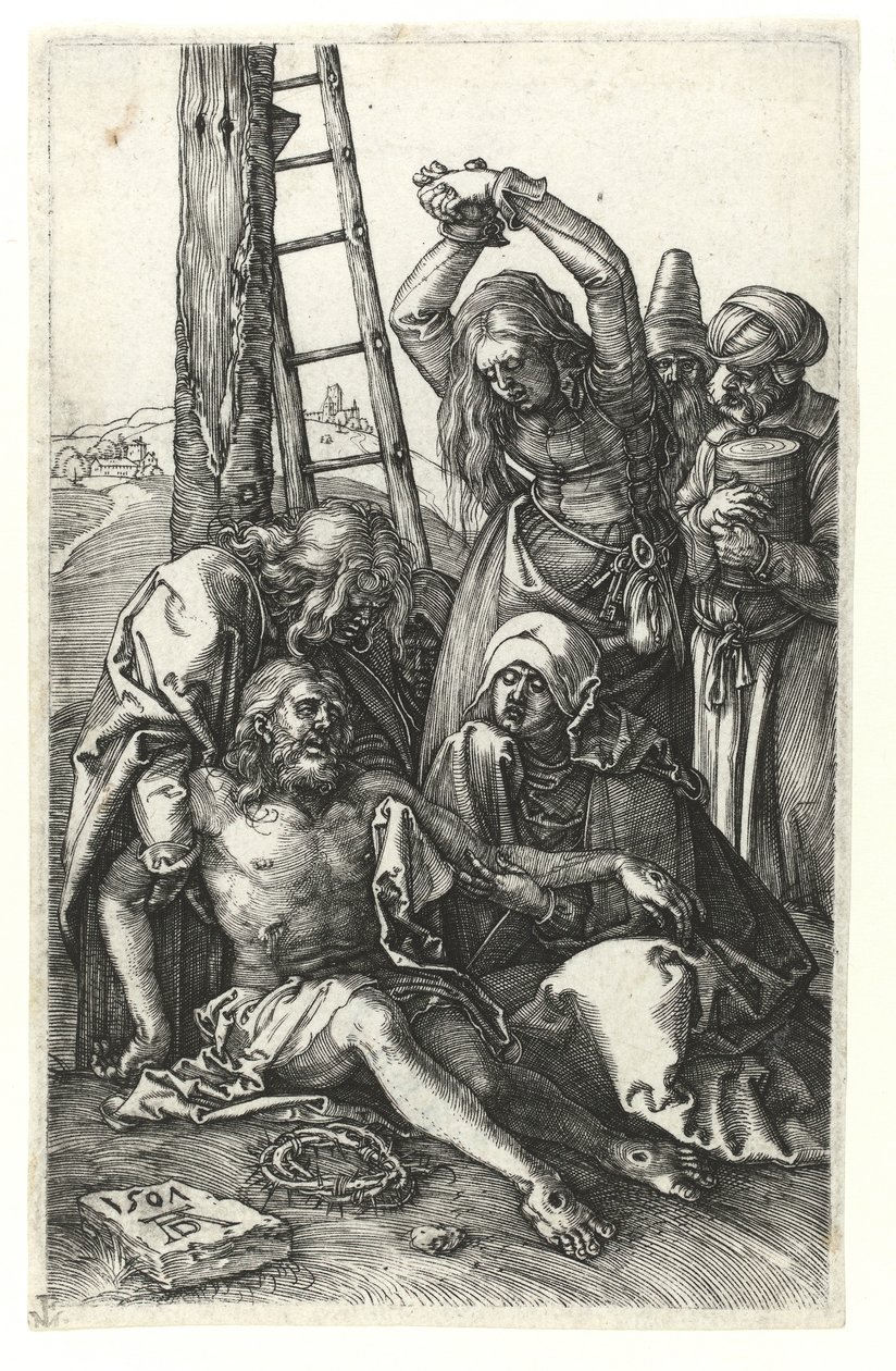 La Lamentazione di Cristo da Albrecht Dürer