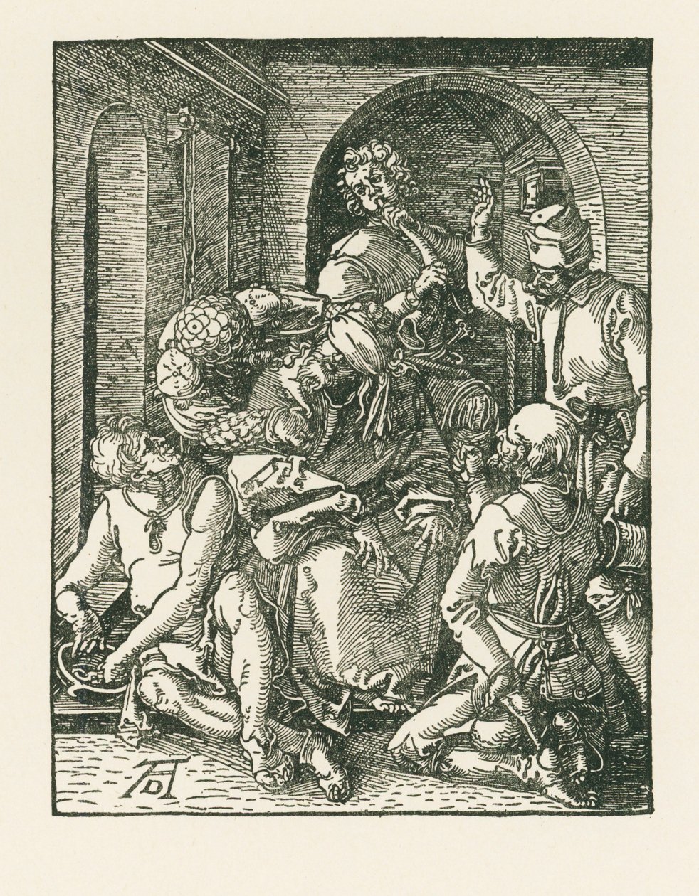 Lo scherno di Cristo, 1508-09 circa (xilografia) da Albrecht Dürer or Duerer