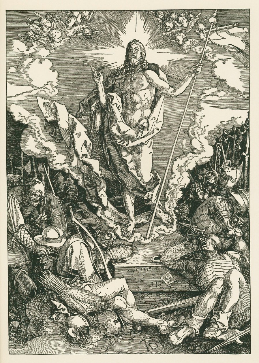 La resurrezione di Cristo da Albrecht Dürer or Duerer