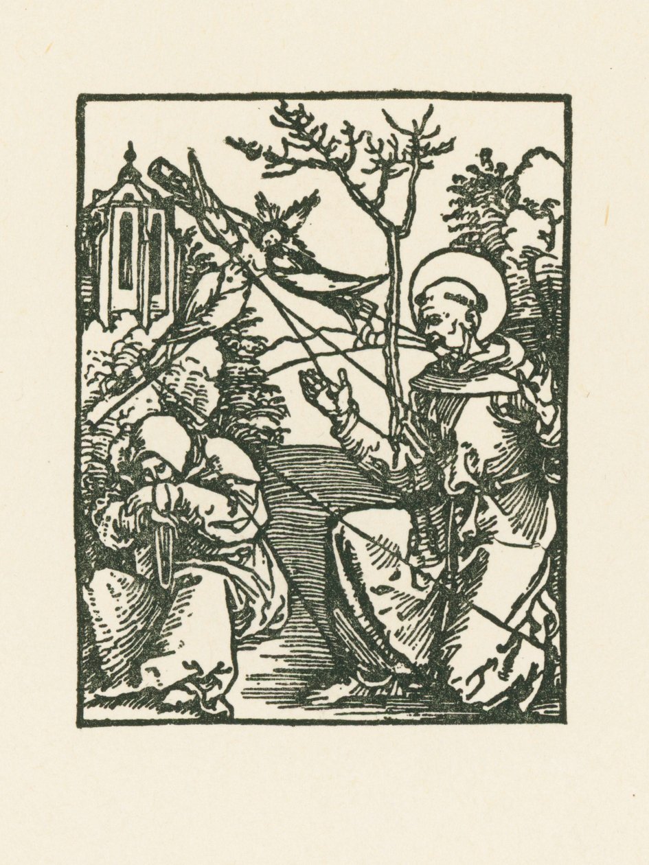 La stigmatizzazione di San Francesco da Albrecht Dürer or Duerer
