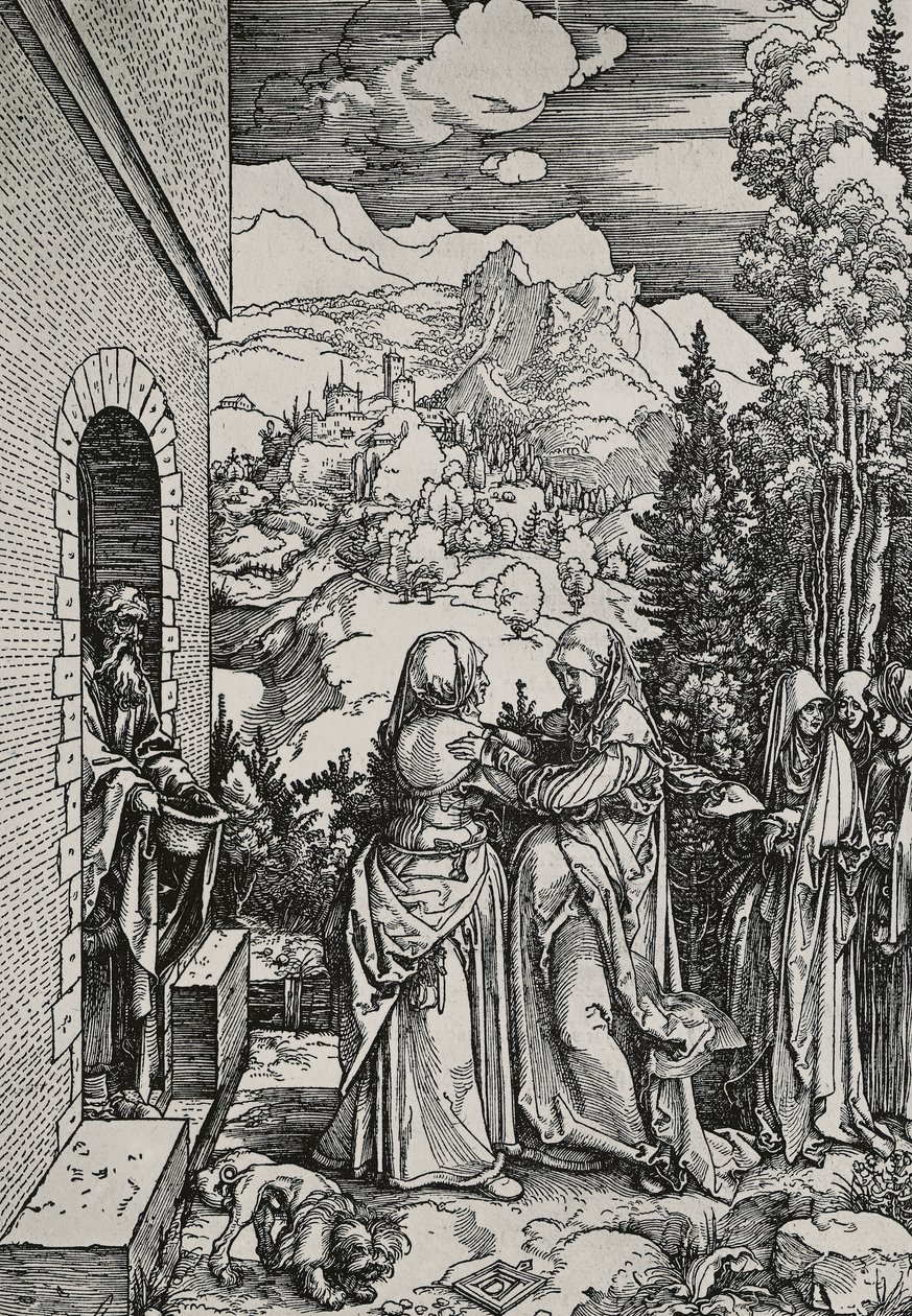 La Visitazione da Albrecht Dürer
