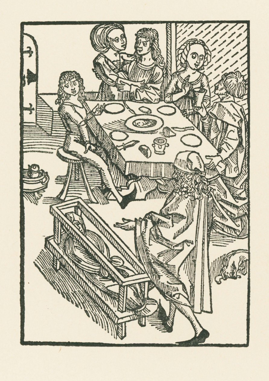 Le gioie del mondo e il monito della morte da Albrecht Dürer or Duerer