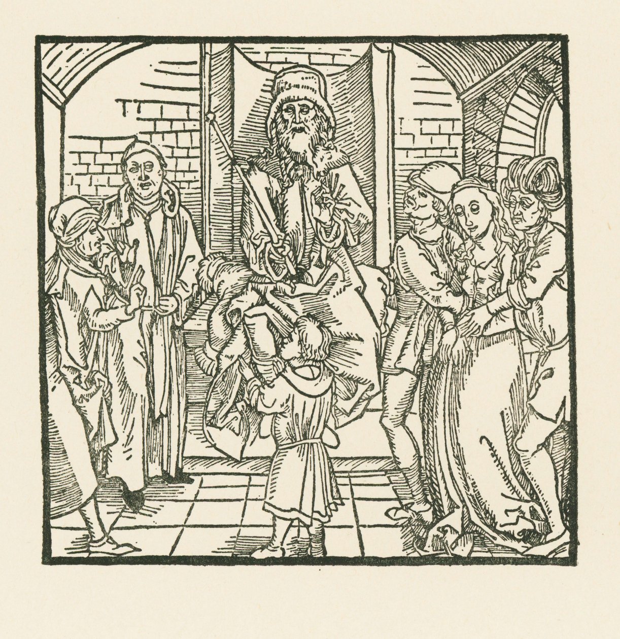 Il giudizio di Salomone da Albrecht Dürer or Duerer