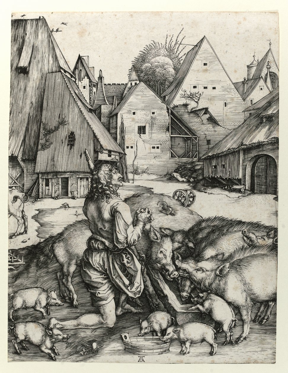 Il figliol prodigo da Albrecht Dürer
