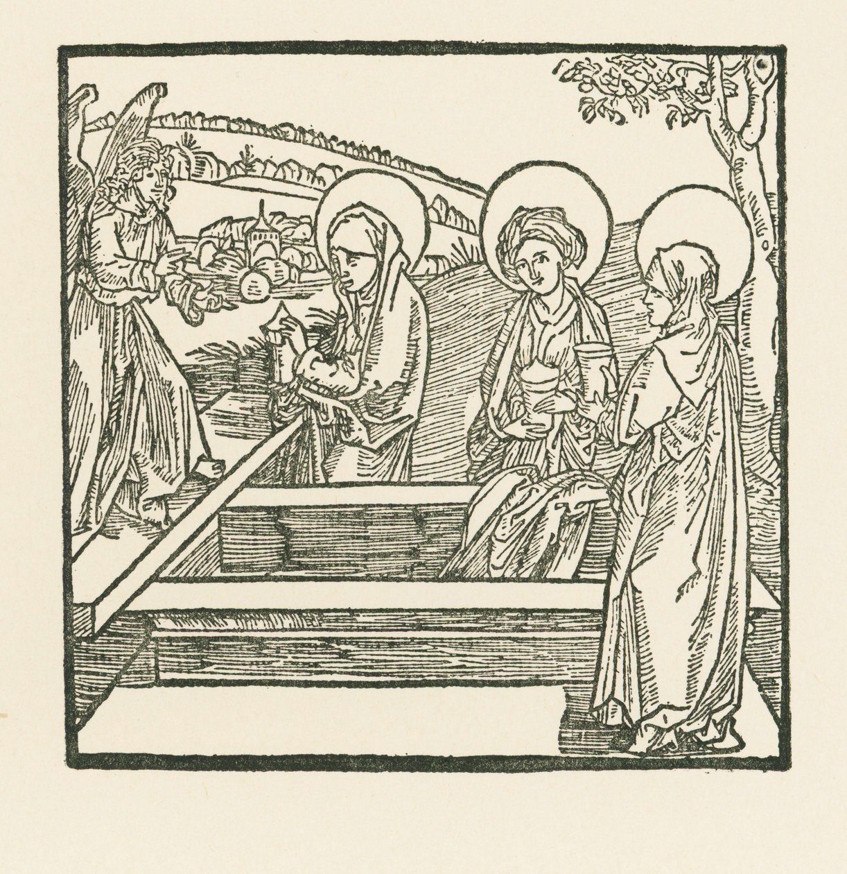Le tre Marie al sepolcro di Cristo da Albrecht Dürer or Duerer