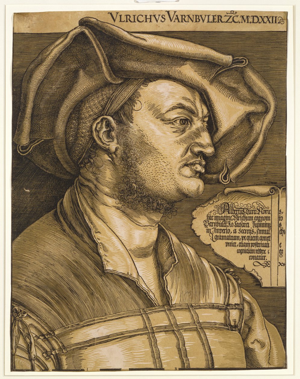 Ulrich Varnbuler, 1522 da Albrecht Dürer
