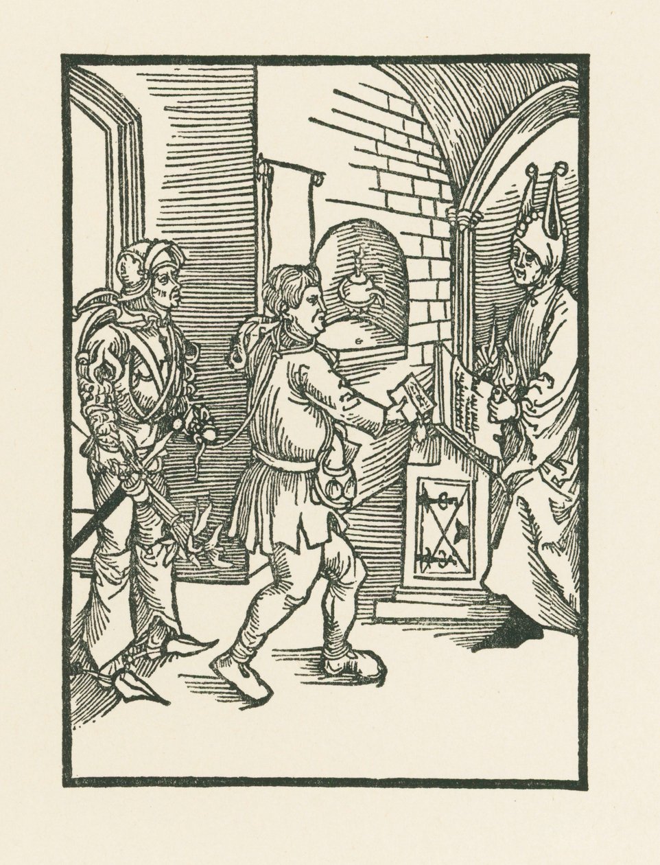 Dalla fresa e dalla scriba da Albrecht Dürer or Duerer