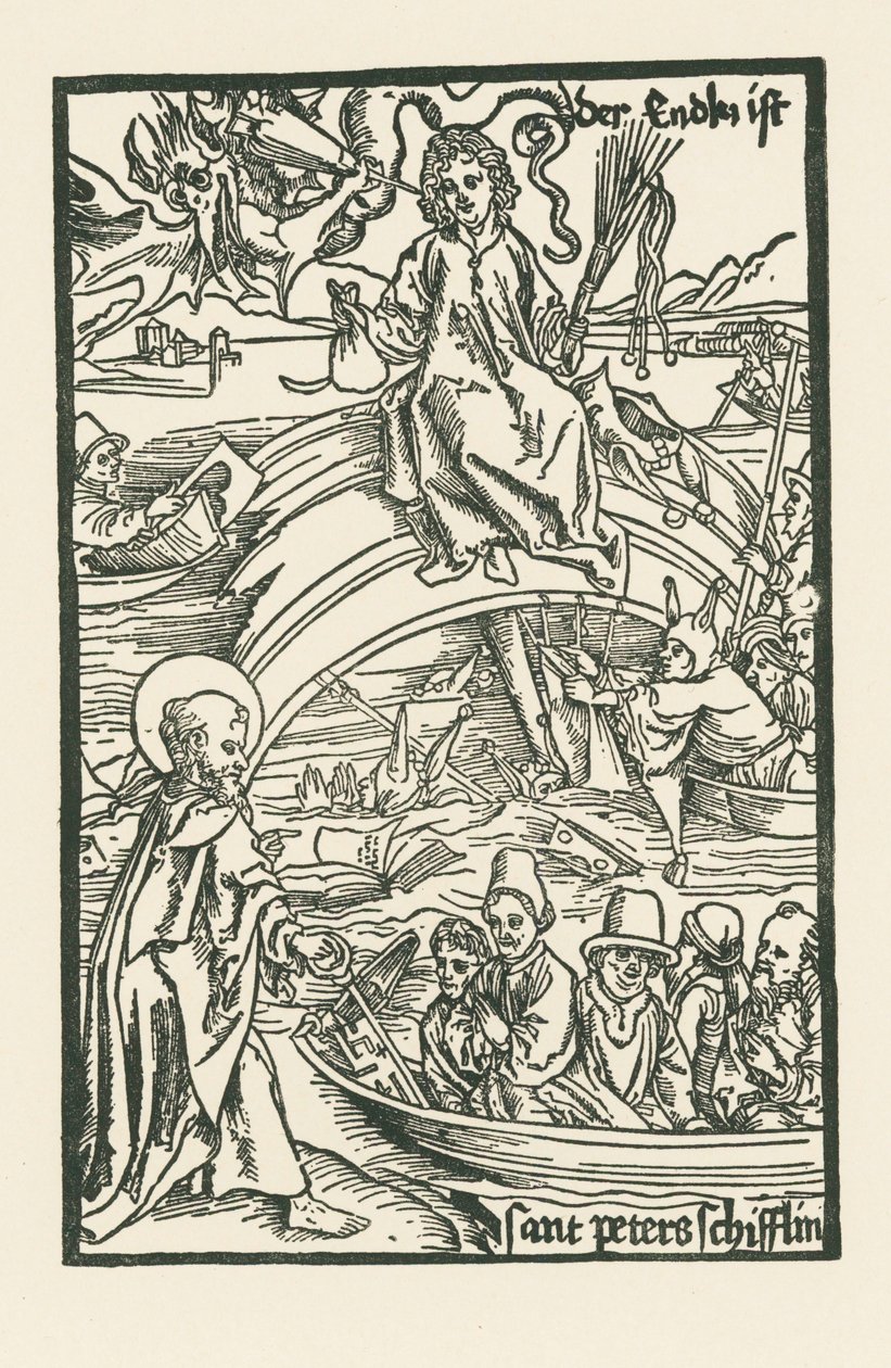 " Sul disprezzo della disgrazia " da Albrecht Dürer or Duerer