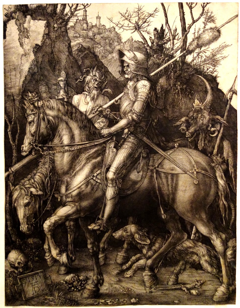 Durer - Il Cavaliere e il Diavolo da Albrecht Dürer