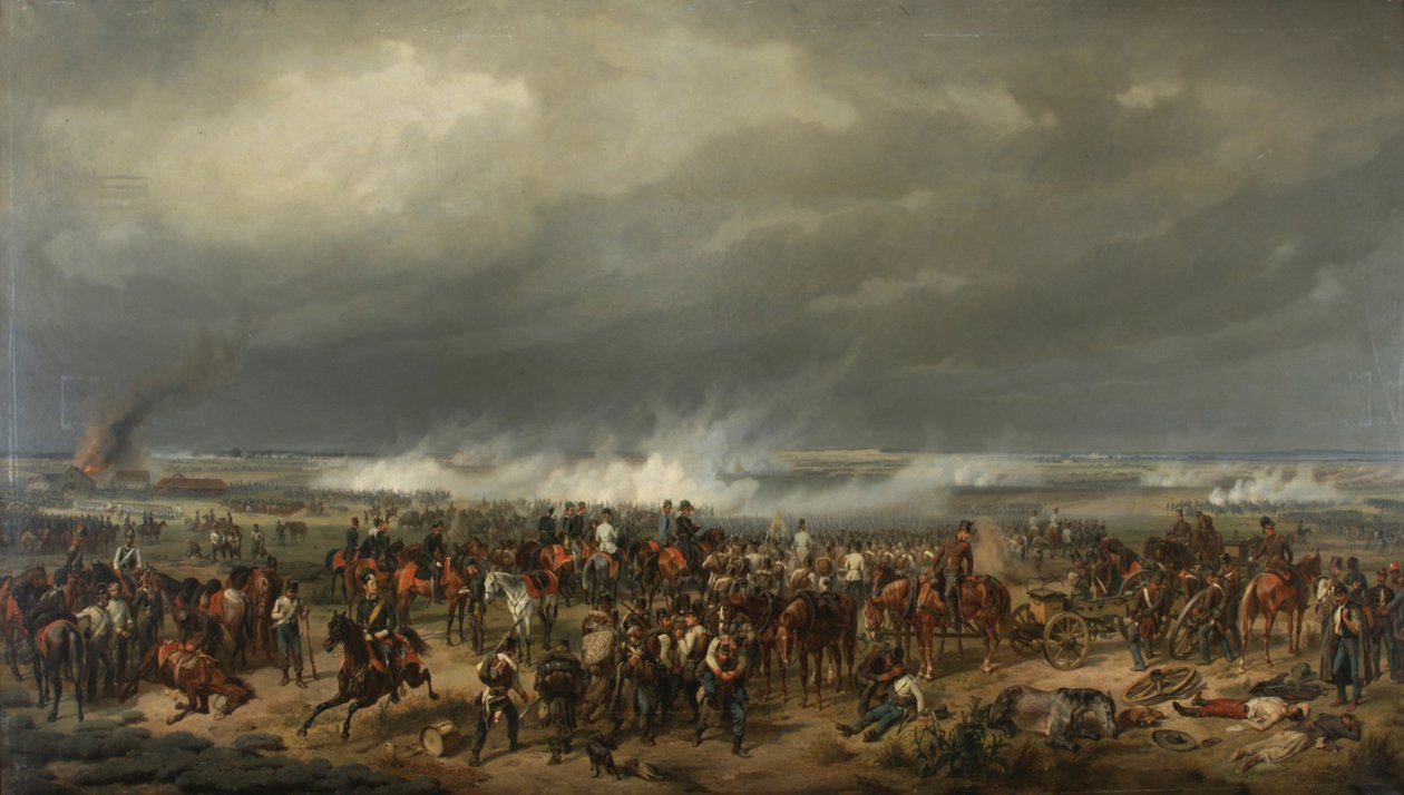 La battaglia di Komorn da Albrecht von Adam