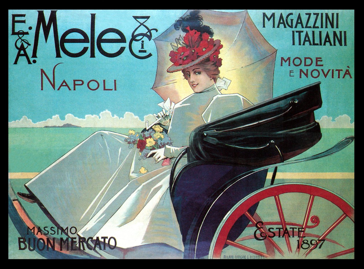 Giro in carrozza lungo la riva da Aleardo Villa