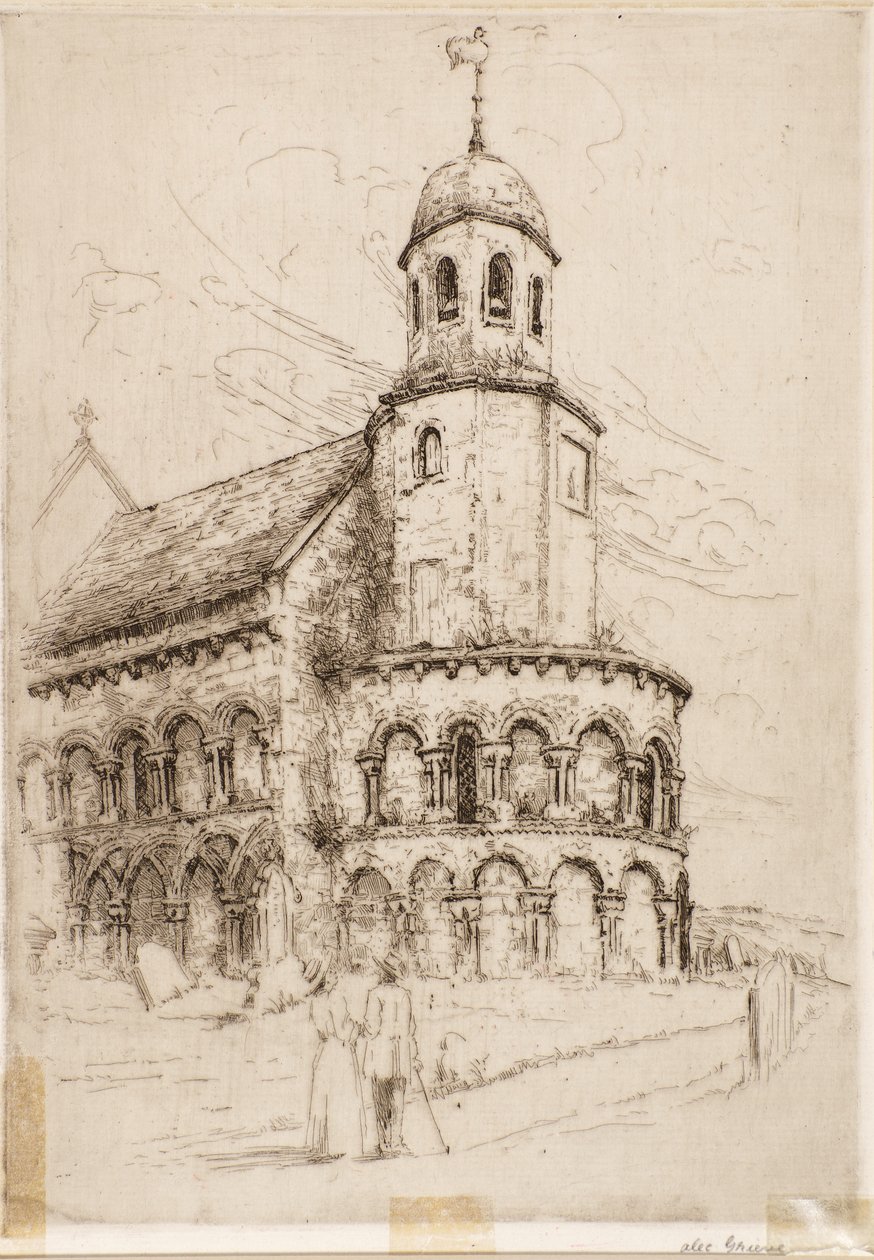 Chiesa di Leuchars (Abside Normanna) da Alec Grieve