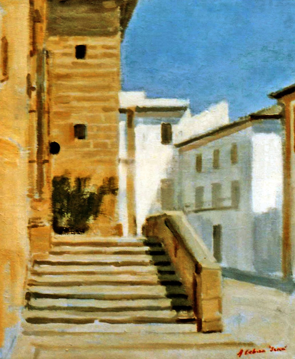 Plaza de la Iglesia de Jávea da Alejandro Cabeza