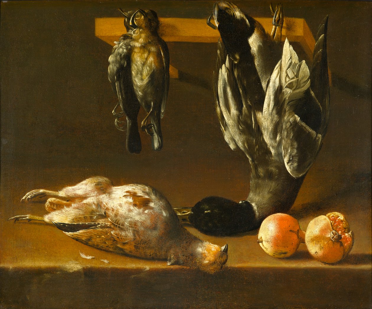 Natura morta con volatili e melograni, c.1620-1640 da Alejandro de Loarte