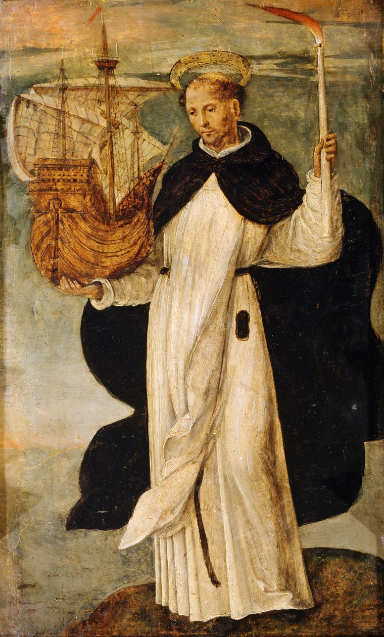 San Telmo (dettaglio) da Alejo Fernandez