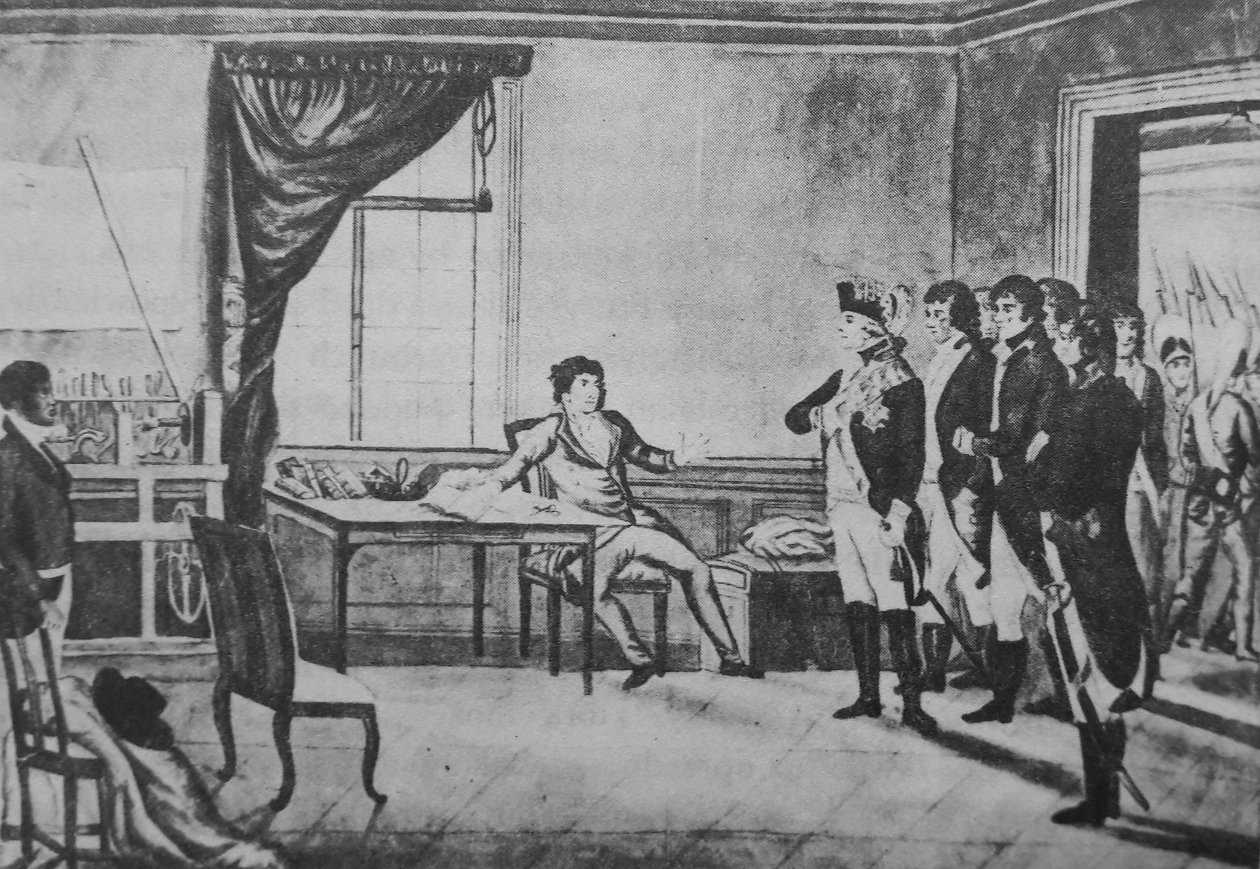 Lo zar Paolo I visita Tadeusz Kościuszko in prigione da Aleksander Orłowski