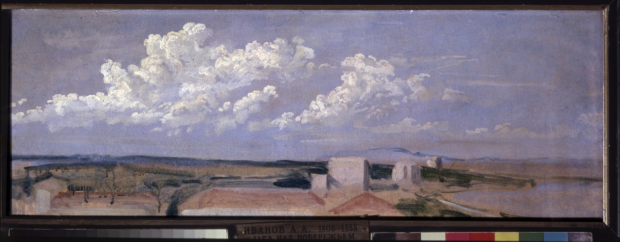 Nuvole sulla costa marittima da Aleksandr Andreevich Ivanov