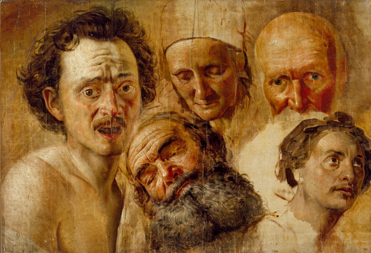 Studio di teste da Aleksandr Ivanov