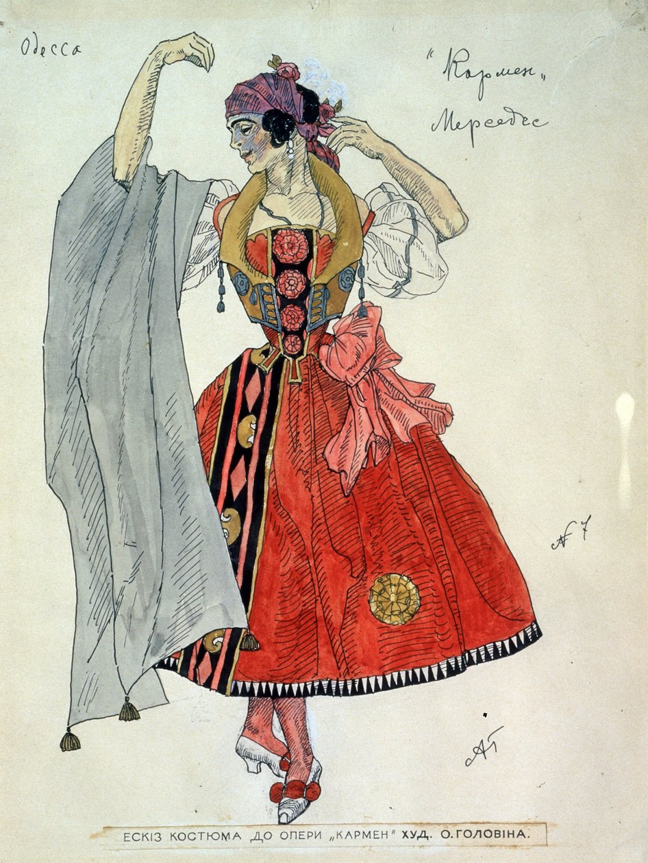 Progetto di costume per l