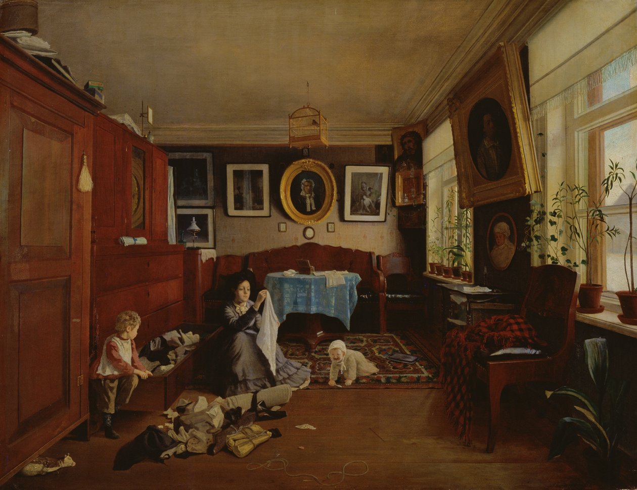 Interno, 1879 da Aleksei Alekseevich Bobrov
