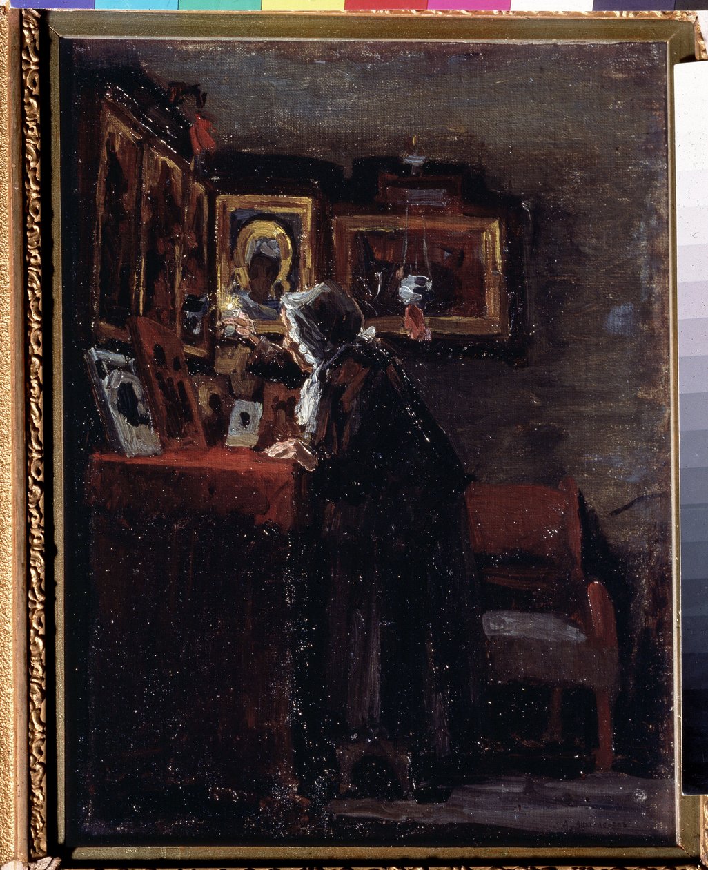 Prima di una festa religiosa da Aleksei Fyodorovich Afanasyev