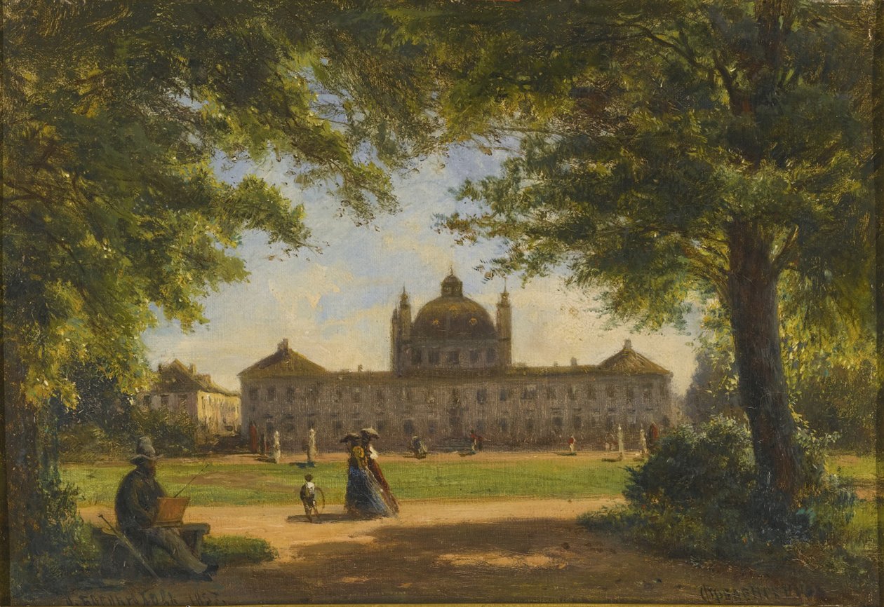 Palazzo di Fredensborg da Aleksei Petrovich Bogolyubov
