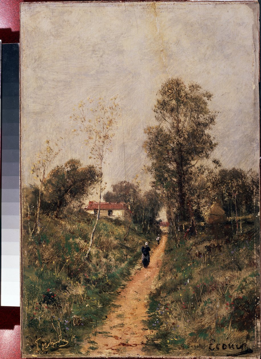 Il sentiero. Ecouen da Aleksei Petrovich Bogolyubov