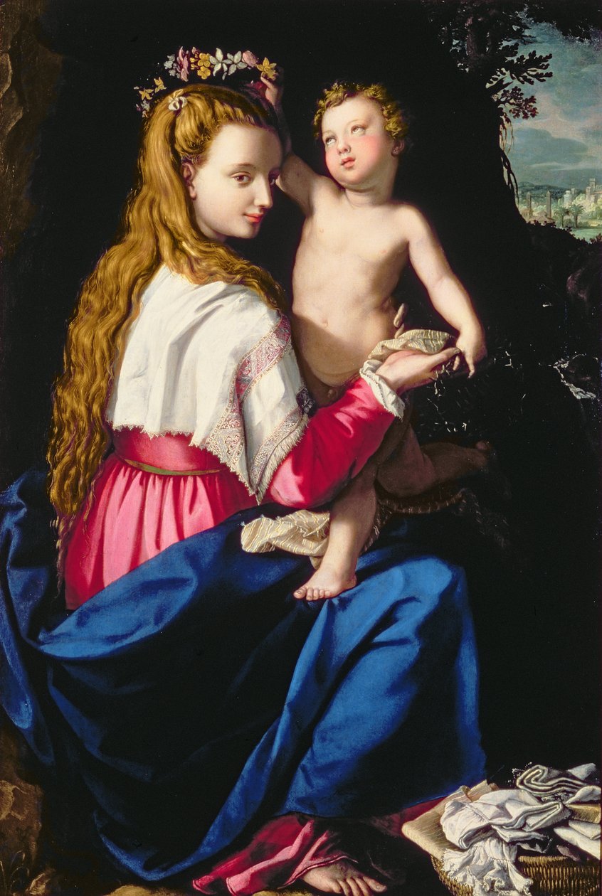 Madonna col Bambino da Alessandro Allori