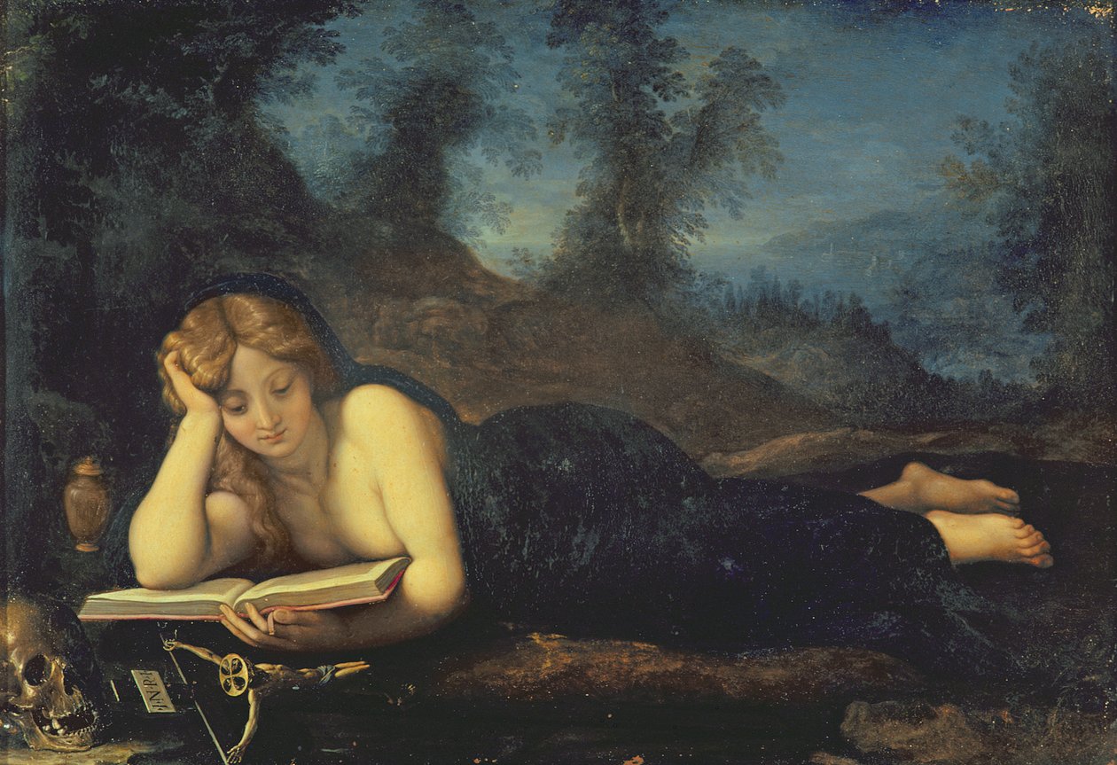 Maria Maddalena nel deserto da Alessandro Allori
