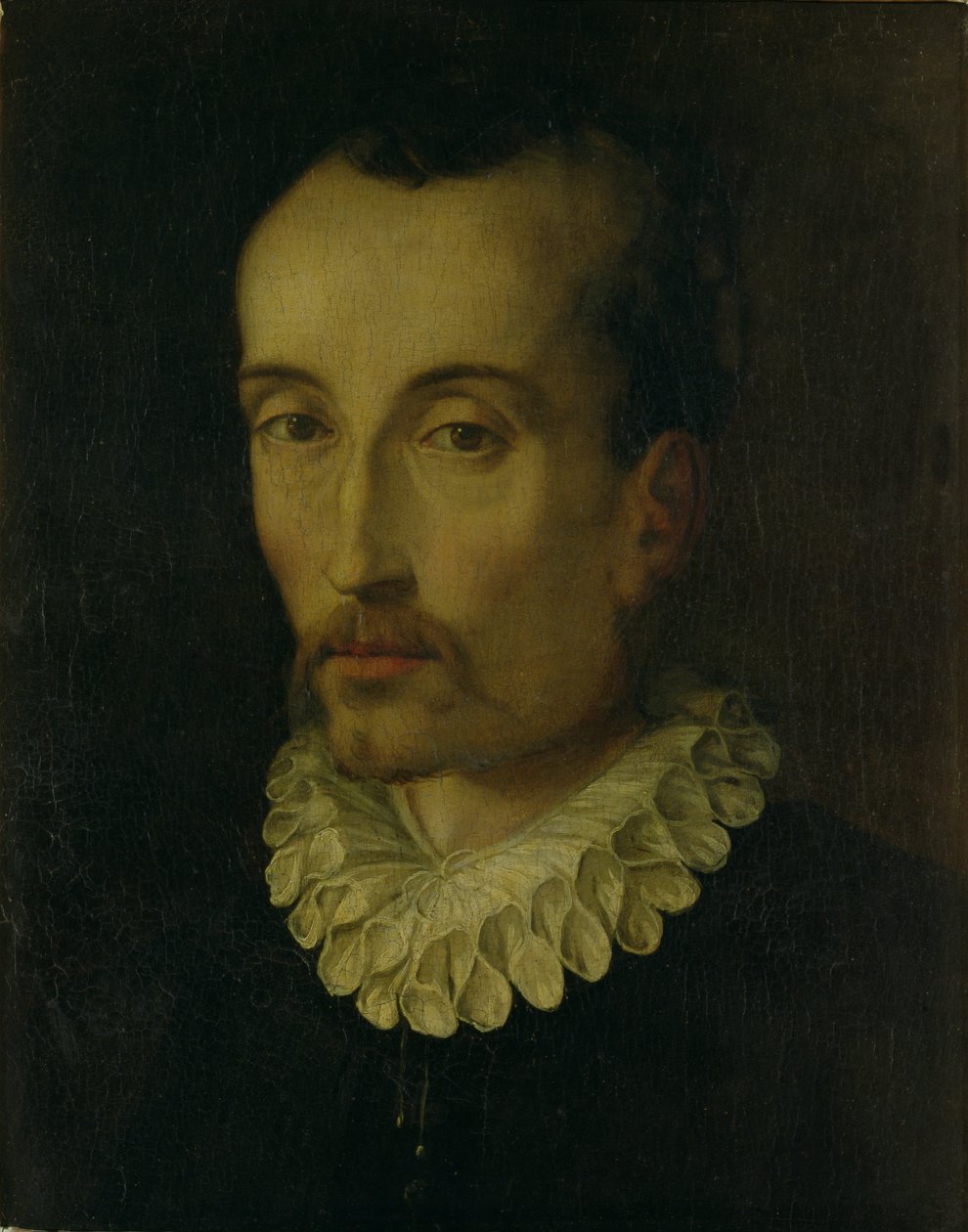 Ritratto di Torquato Tasso, 1585-90 da Alessandro Allori