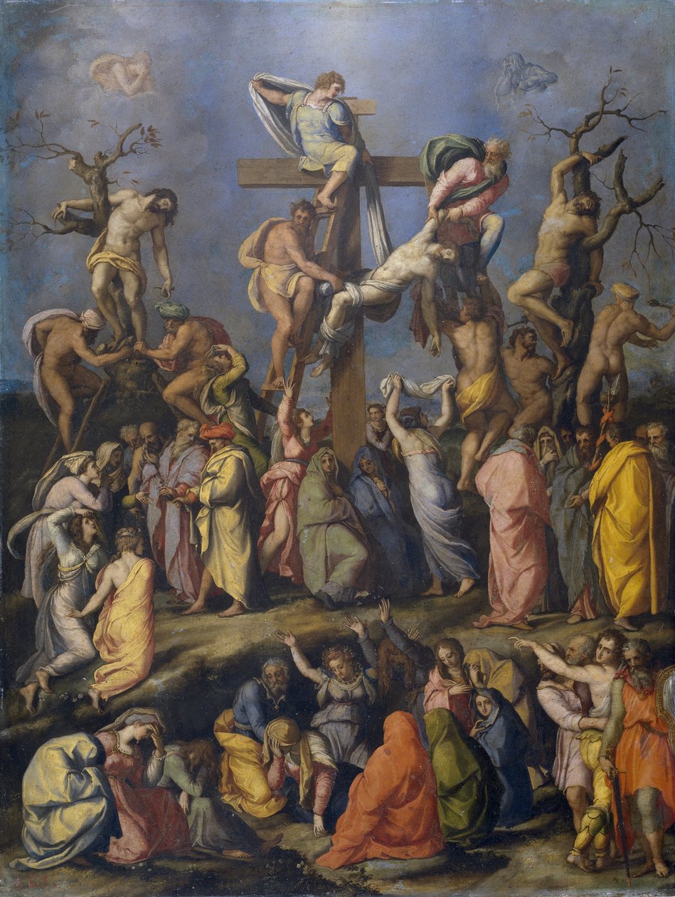 La discesa dalla croce da Alessandro Allori