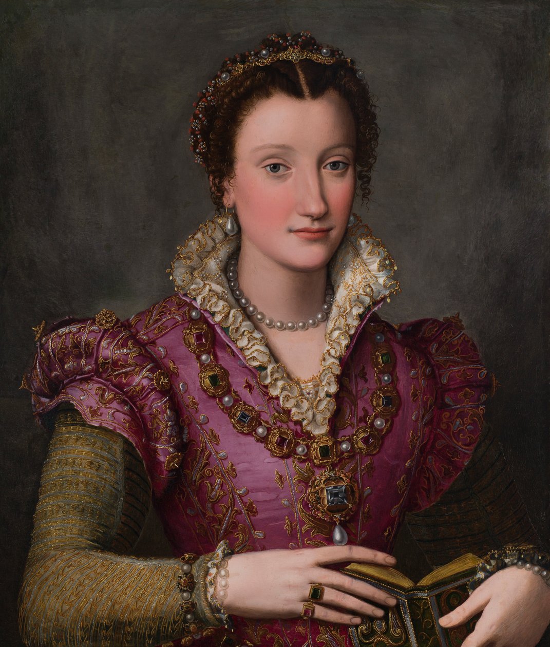 Ritratto di una signora, probabilmente Camilla Martelli de’ Medici da Alessandro Allori