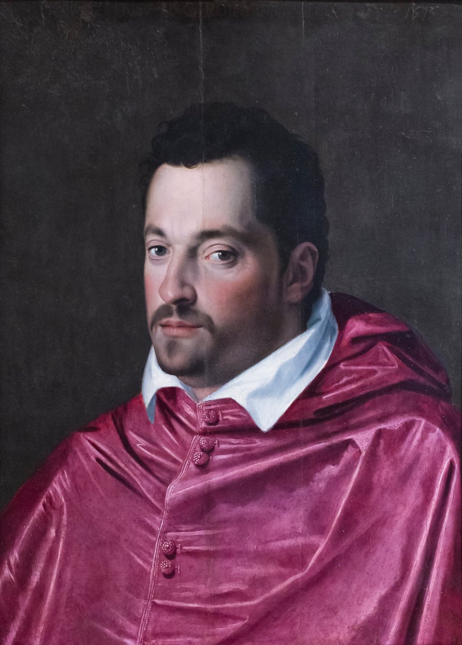 Ritratto del cardinale Ferdinando Medici da Alessandro Allori
