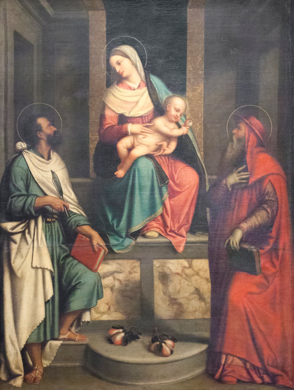 Madonna col Bambino e Santi da Alessandro Bonvicino Moretto