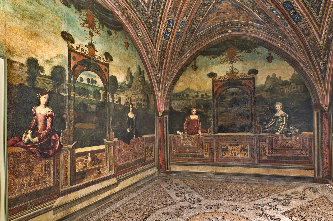 Piccola stanza delle nobildonne da Alessandro Bonvicino Moretto