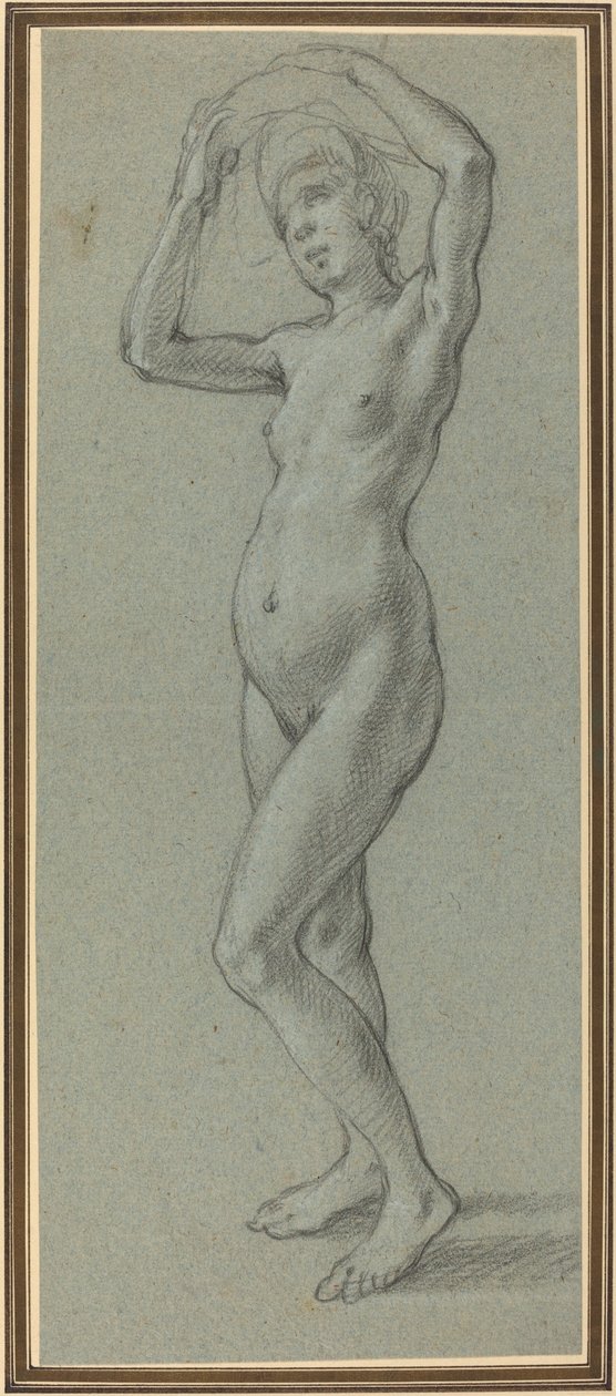 Studio di un nudo femminile da Alessandro Casolani