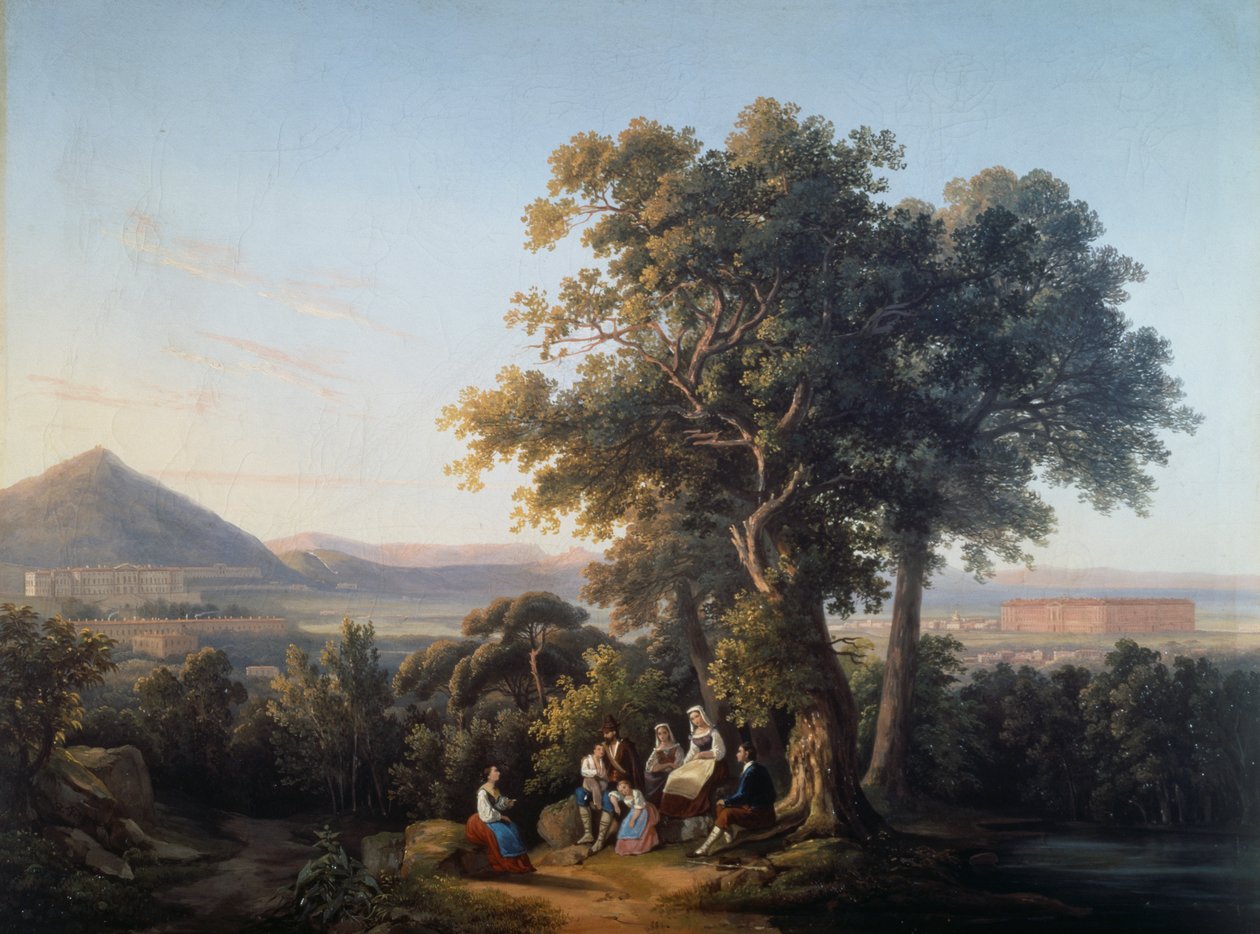 La pianura di Caserta da Alessandro Fergola