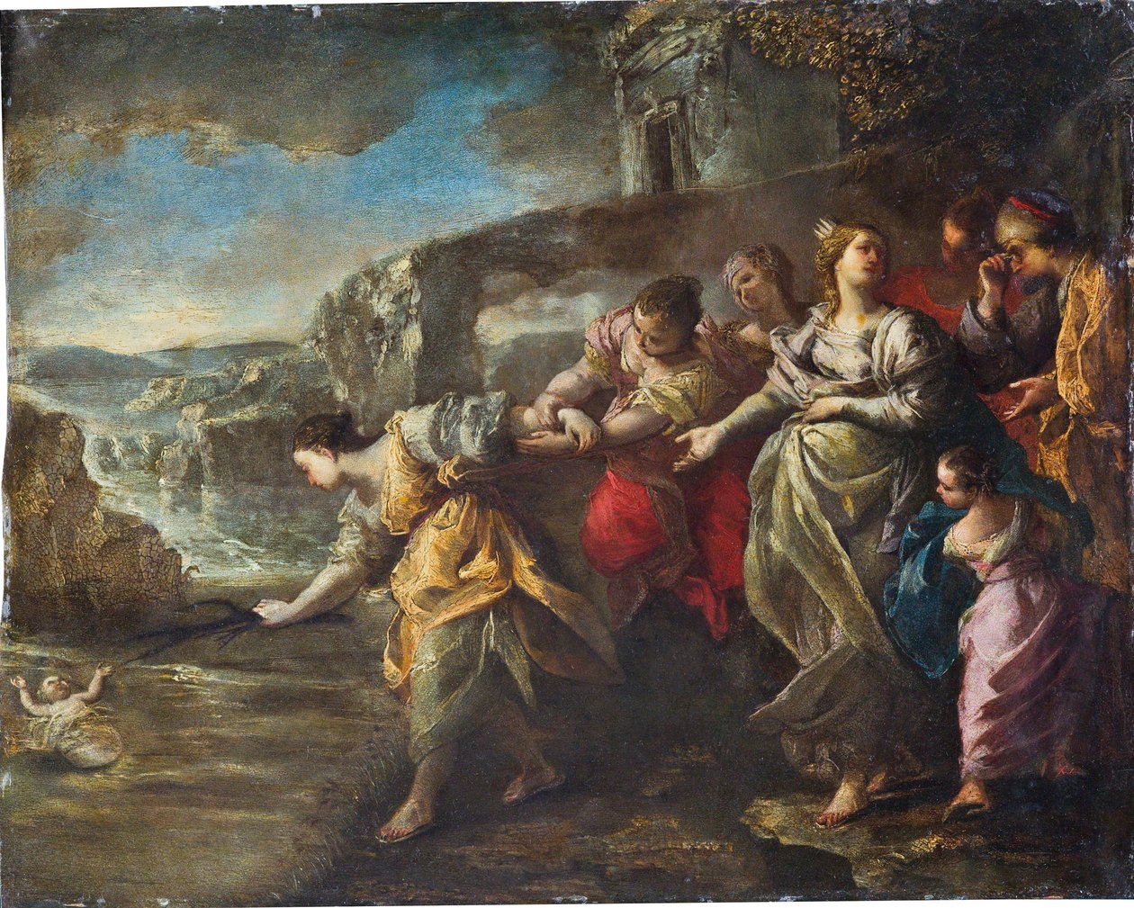 Il ritrovamento di Mosè da Alessandro Gherardini