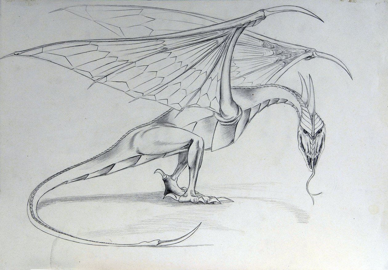 Creatura fantastica: drago da Alessandro Lonati