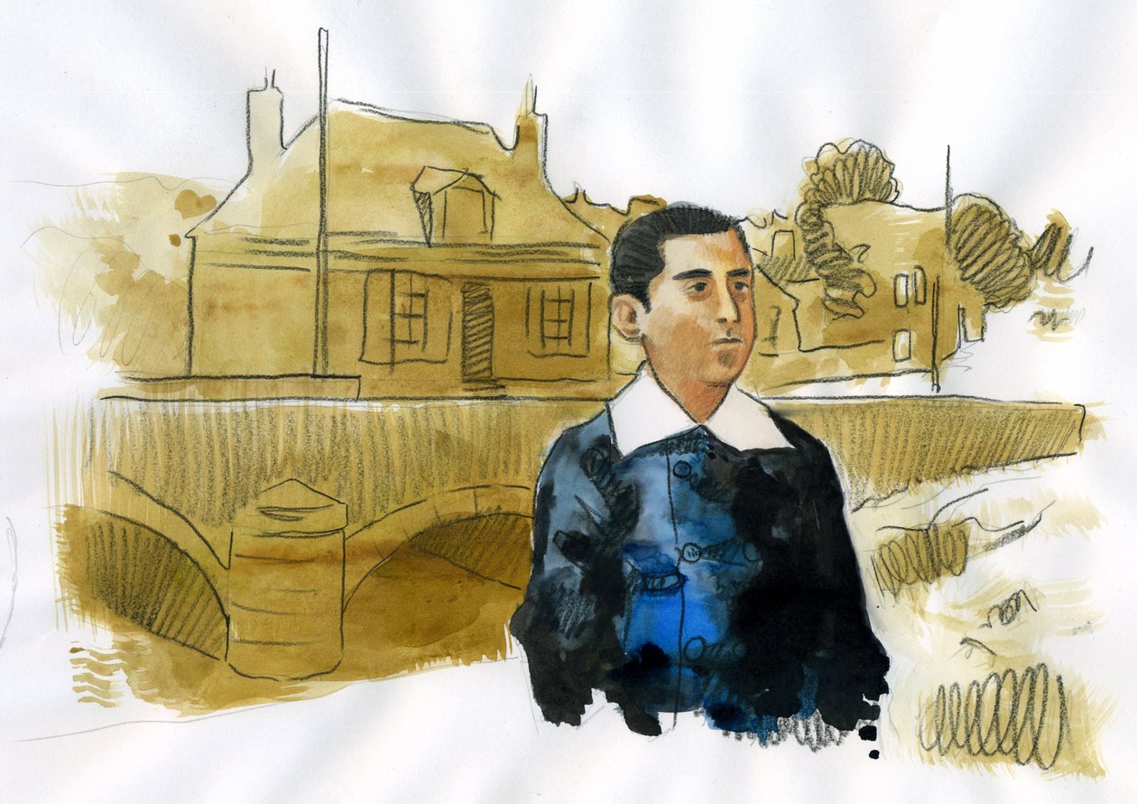 Marcel Proust giovane a Illiers Combray da Alessandro Lonati