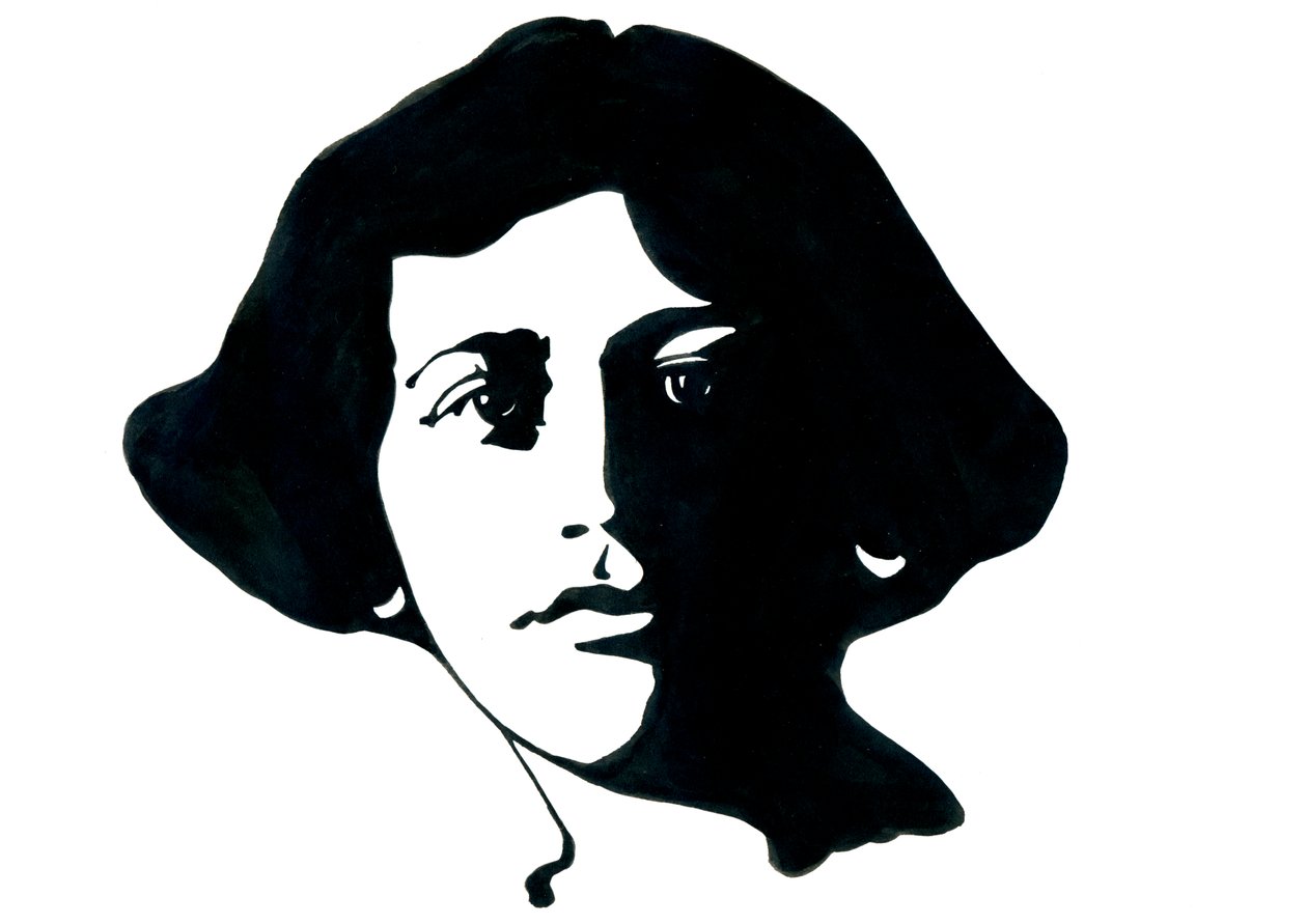 Ritratto di Simone Weil (1909-1943), filosofa francese da Alessandro Lonati