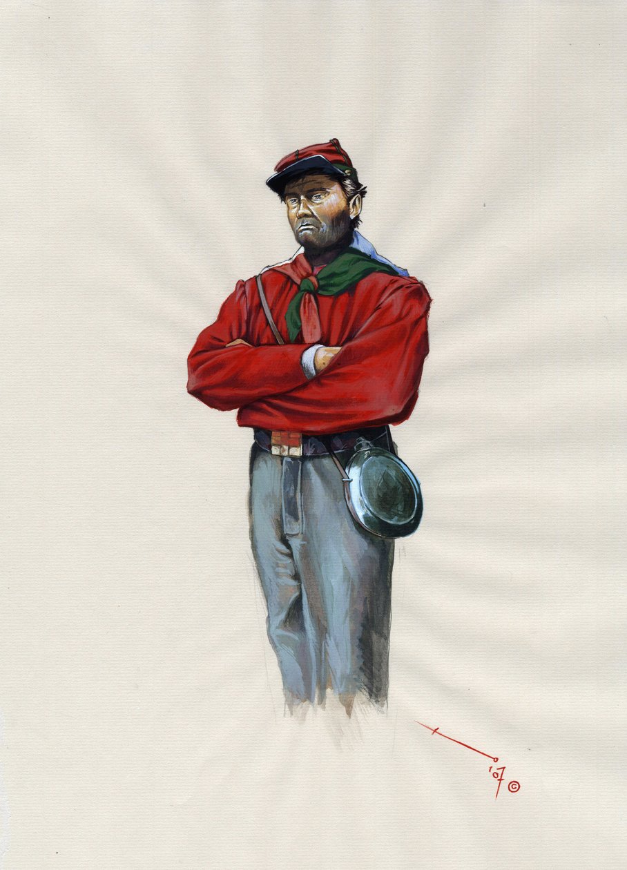 Secondo Impero (1852-1870): Unificazione italiana (Risorgimento), ufficiale volontario dell